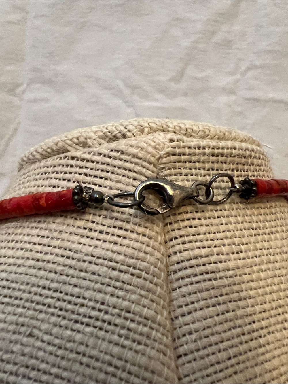 Coral and Larimer Necklace - Picture 4 of 7